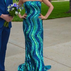 Strapless Gown/Dress